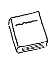 Cartoon of thesis book